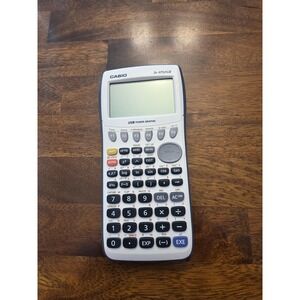 Casio‎ FX-9750GII Graphing Calculator - White Blue Cover works